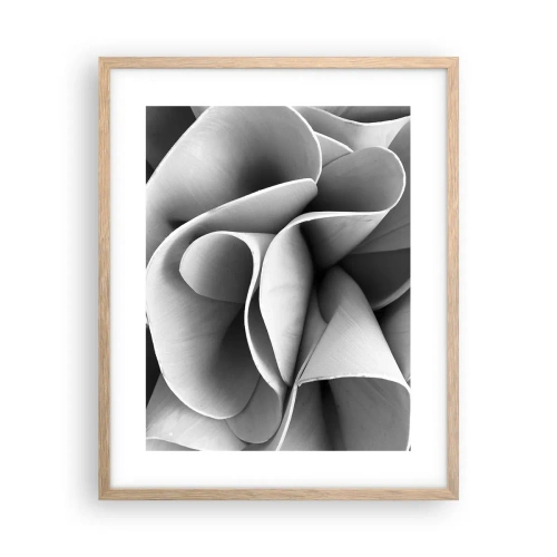 Poster în ramă de stejar deschis - Se întâmplă în spațiu - 40x50 cm