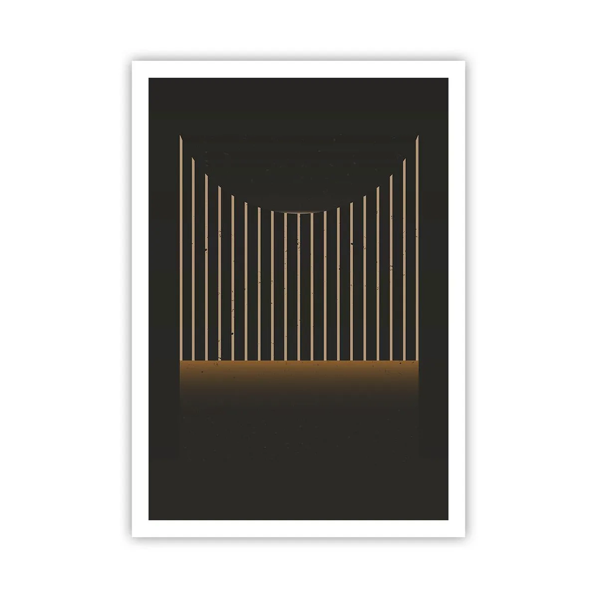 Poster - Explorați întunericul - 70x100 cm