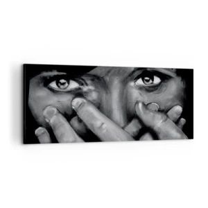 Tablou pe pânză - Nu spun cine le-a pictat - 100x40 cm