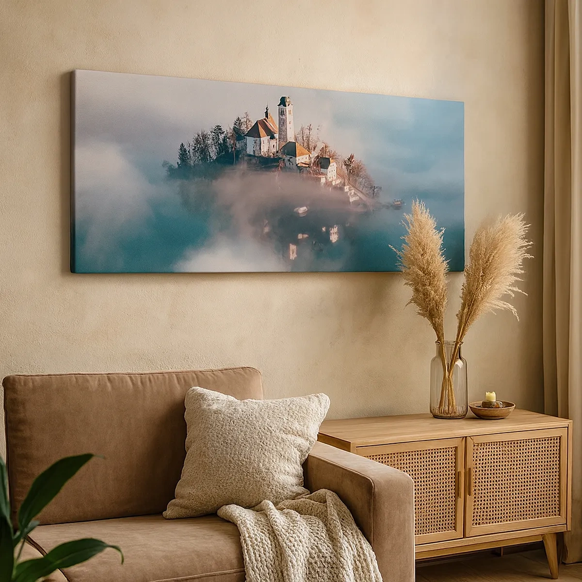 Tablou pe pânză - Insula de vis - 30x30 cm