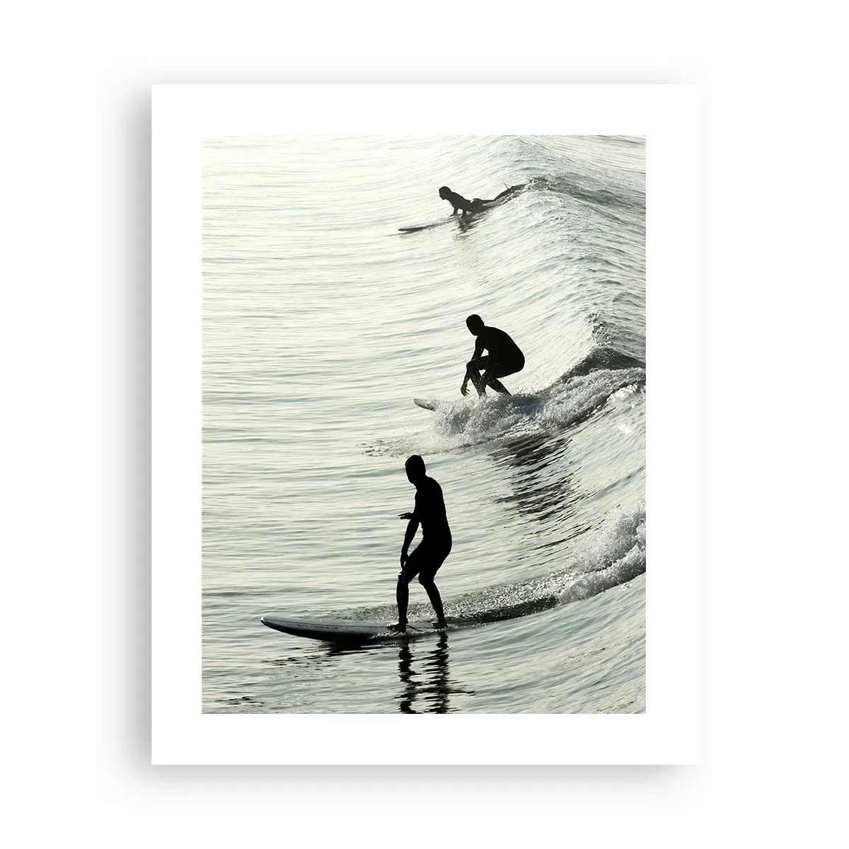 Poster - Pentru a întâmpina valul - 40x50 cm