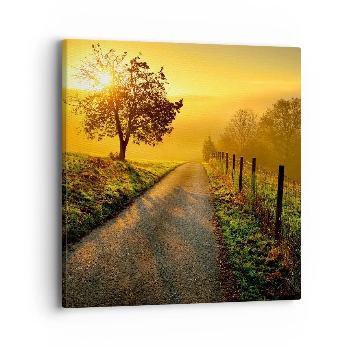 Tablou pe pânză - O după-amiază de miel - 40x40 cm