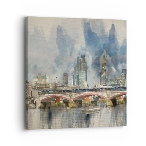 Tablou pe pânză - Londra în toată splendoarea ei - 30x30 cm