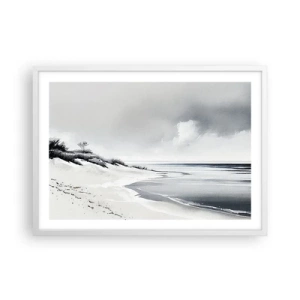 Poster în ramă albă - Întotdeauna împreună - 70x50 cm