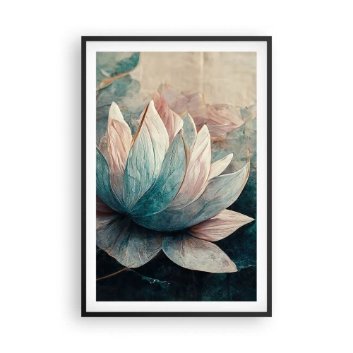 Poster în ramă neagră - Stele de lac - 61x91 cm