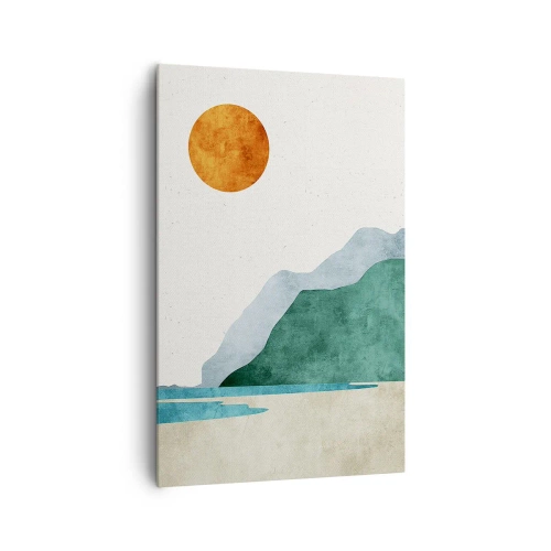 Tablou pe pânză - Peisaj așa cum ar trebui să fie - 80x120 cm