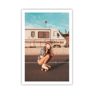 Poster - Zâmbiți, vă rog! - 61x91 cm