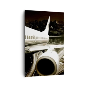 Tablou pe pânză - Zbor în noapte - 80x120 cm