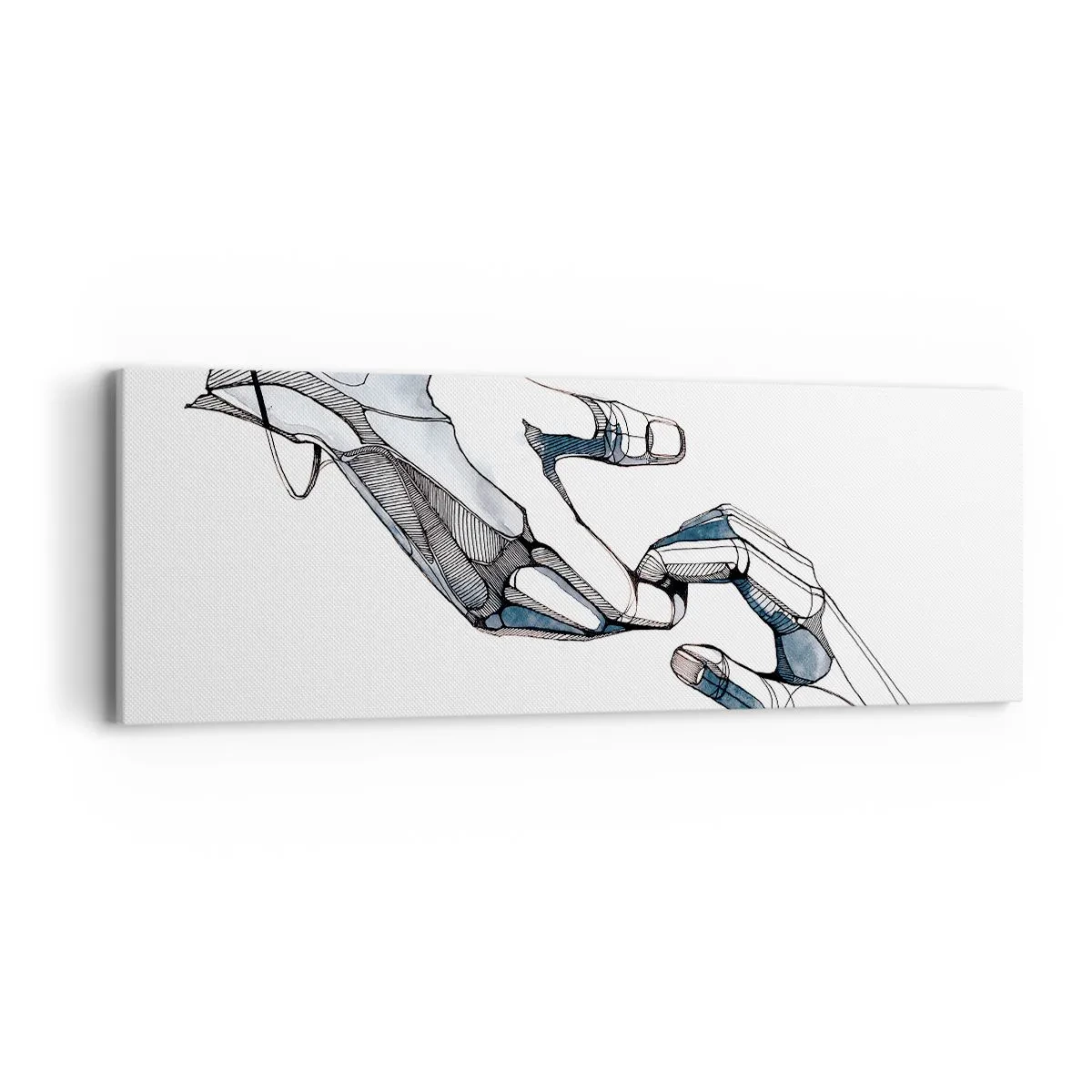 Tablou pe pânză - Gest frumos - 90x30 cm