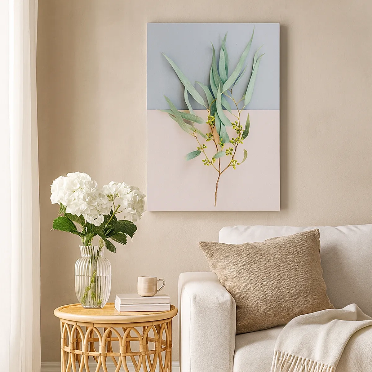 Tablou pe pânză - Subtilitate pastelată - 50x70 cm