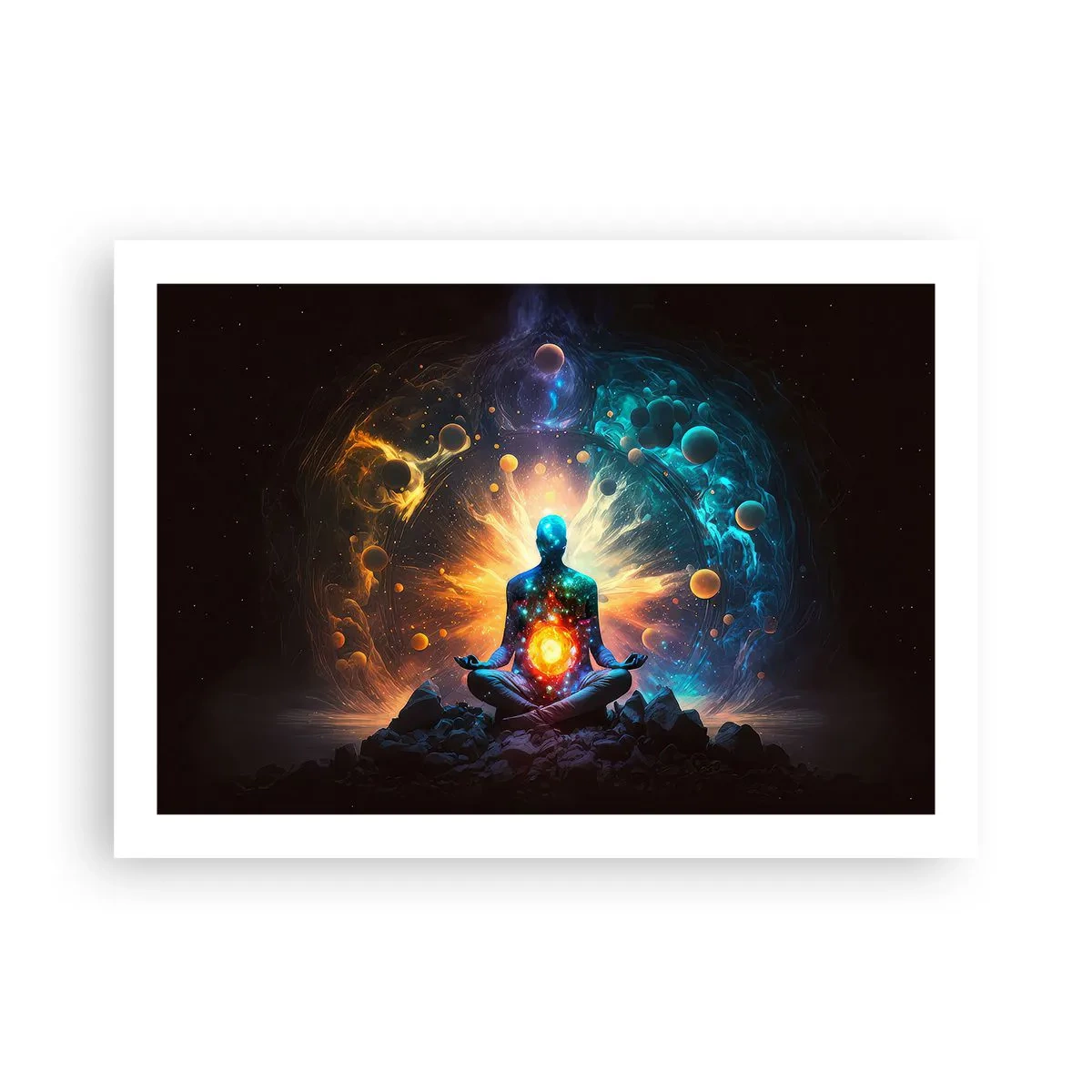 Poster - Liniște cosmică - 70x50 cm