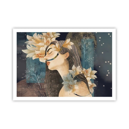 Poster - Povestea prințesei cu crini - 100x70 cm