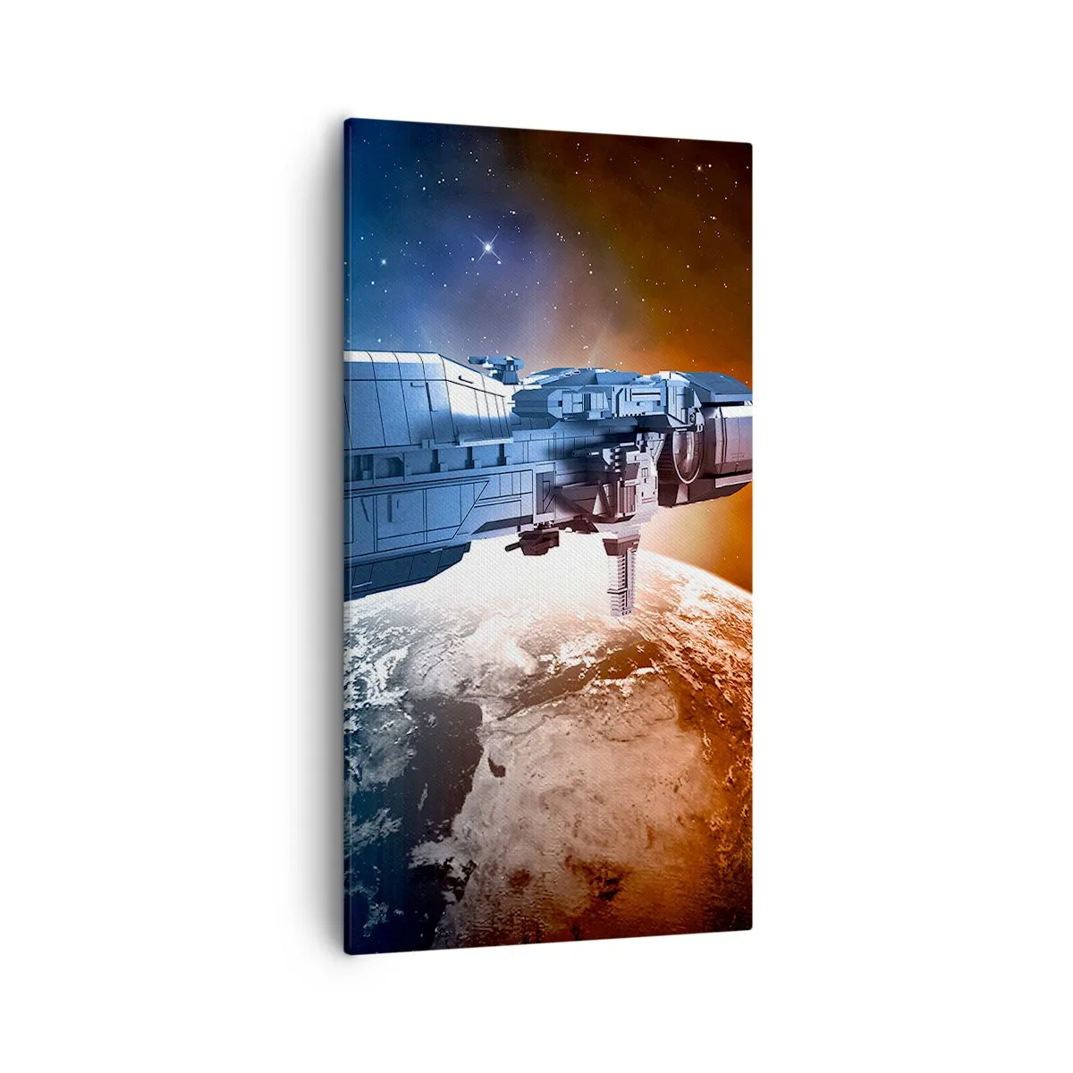 Tablou pe pânză - Observator atent - 55x100 cm