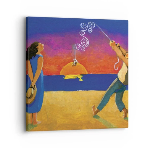 Tablou pe pânză - Mai mult decât o stea din cer - 30x30 cm