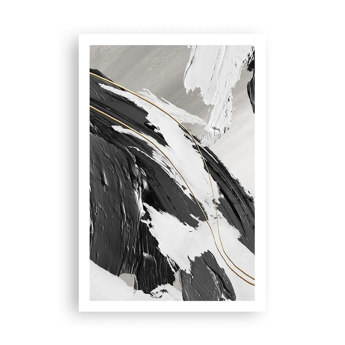 Poster - Abstracție cu fler - 61x91 cm