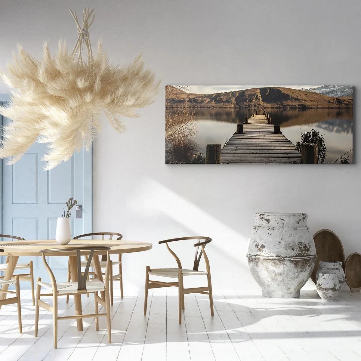 Tablou pe pânză - Peisaj în tăcere - 120x50 cm