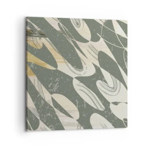 Tablou pe pânză - Abstracție ritmică - 60x60 cm