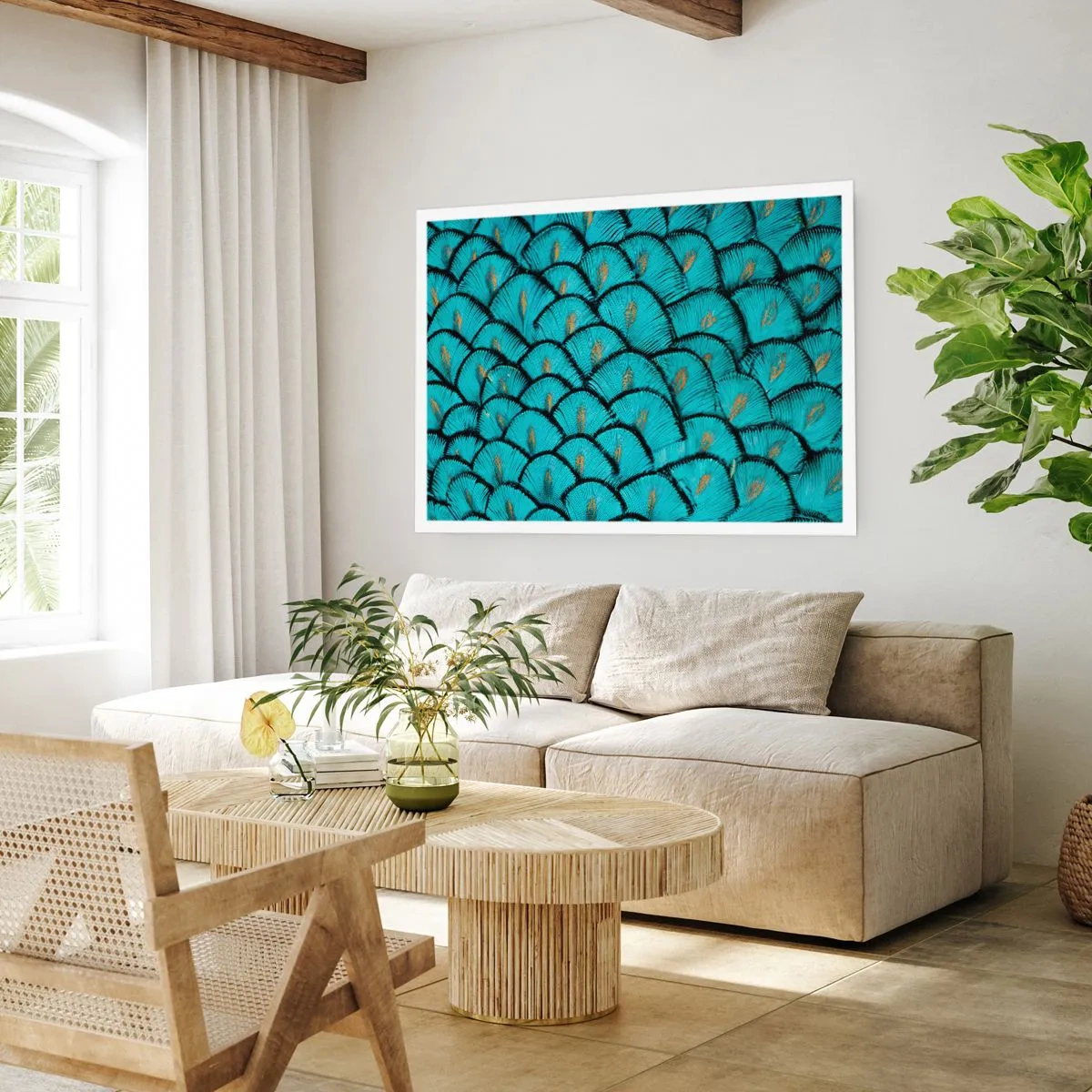Poster - Marea gală a penelor - 91x61 cm