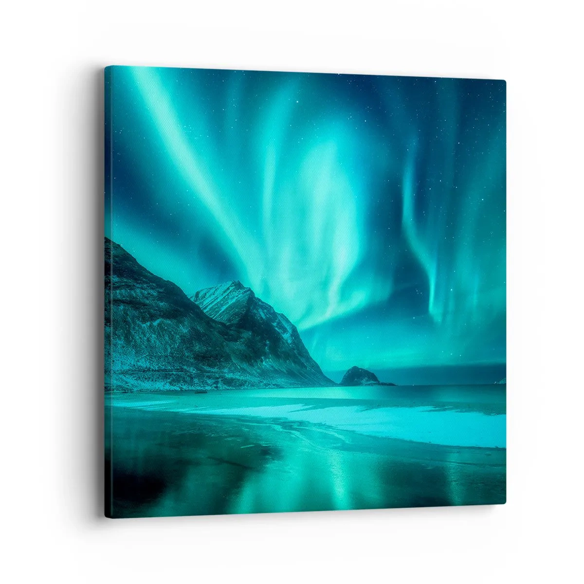 Tablou pe pânză - Minunile din nord - 40x40 cm