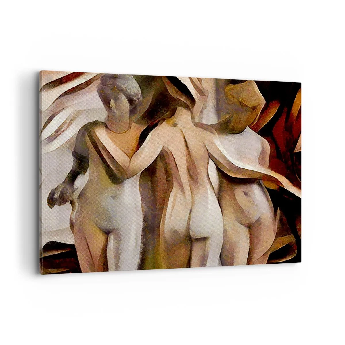 Tablou pe pânză - Trei Grații 2.0 - 100x70 cm