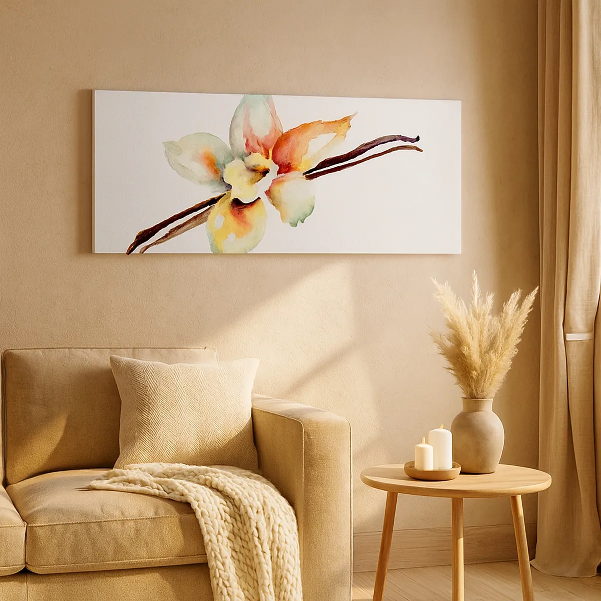 Tablou pe pânză - Dulceața stropită - 30x30 cm