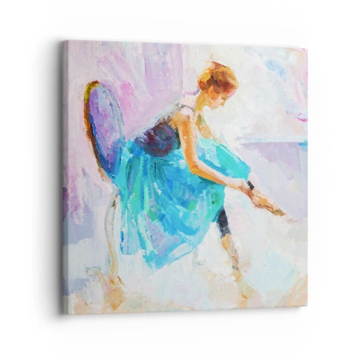 Tablou pe pânză - Grație inefabilă, farmec subtil - 30x30 cm