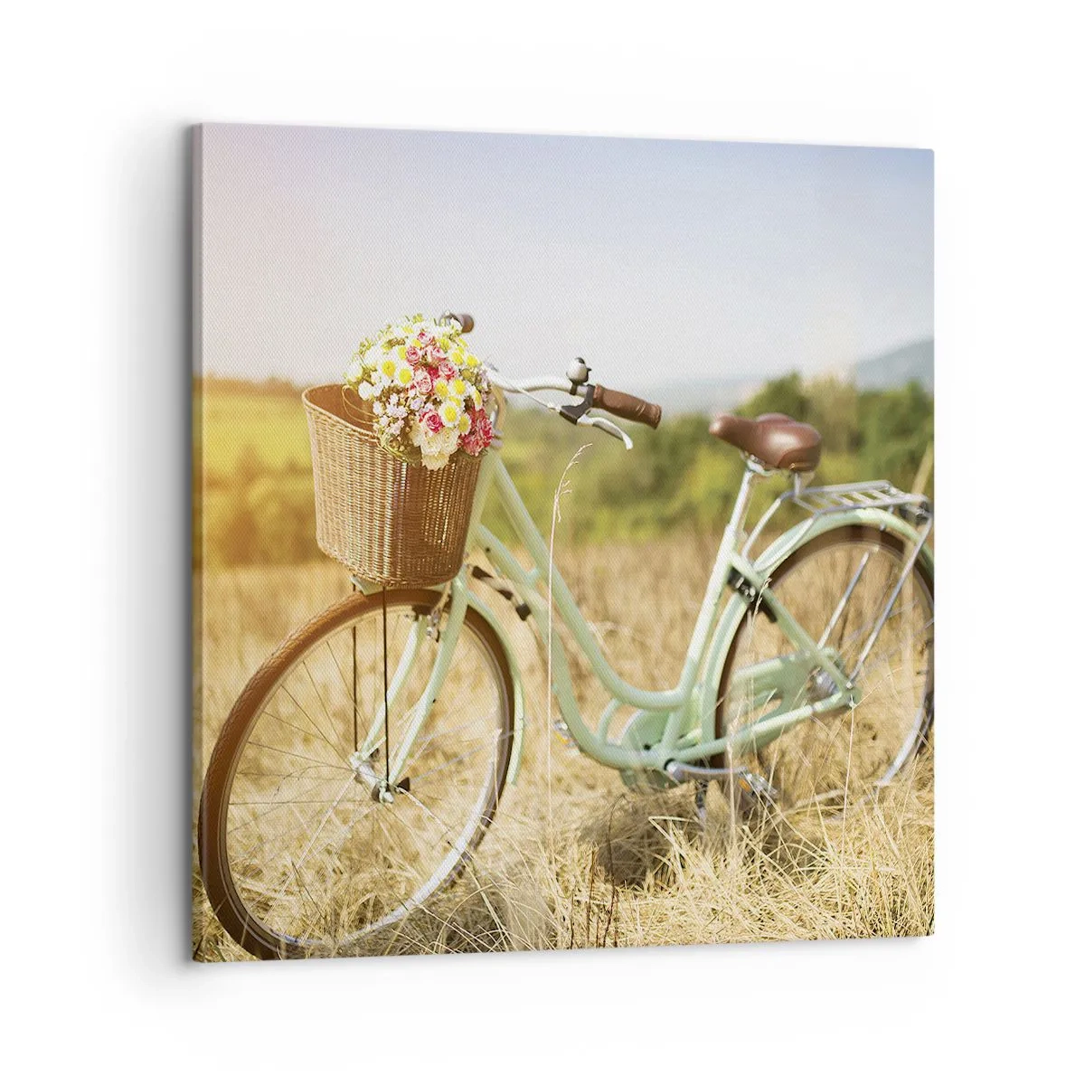 Tablou pe pânză - Mă odihnesc aici un pic - 60x60 cm