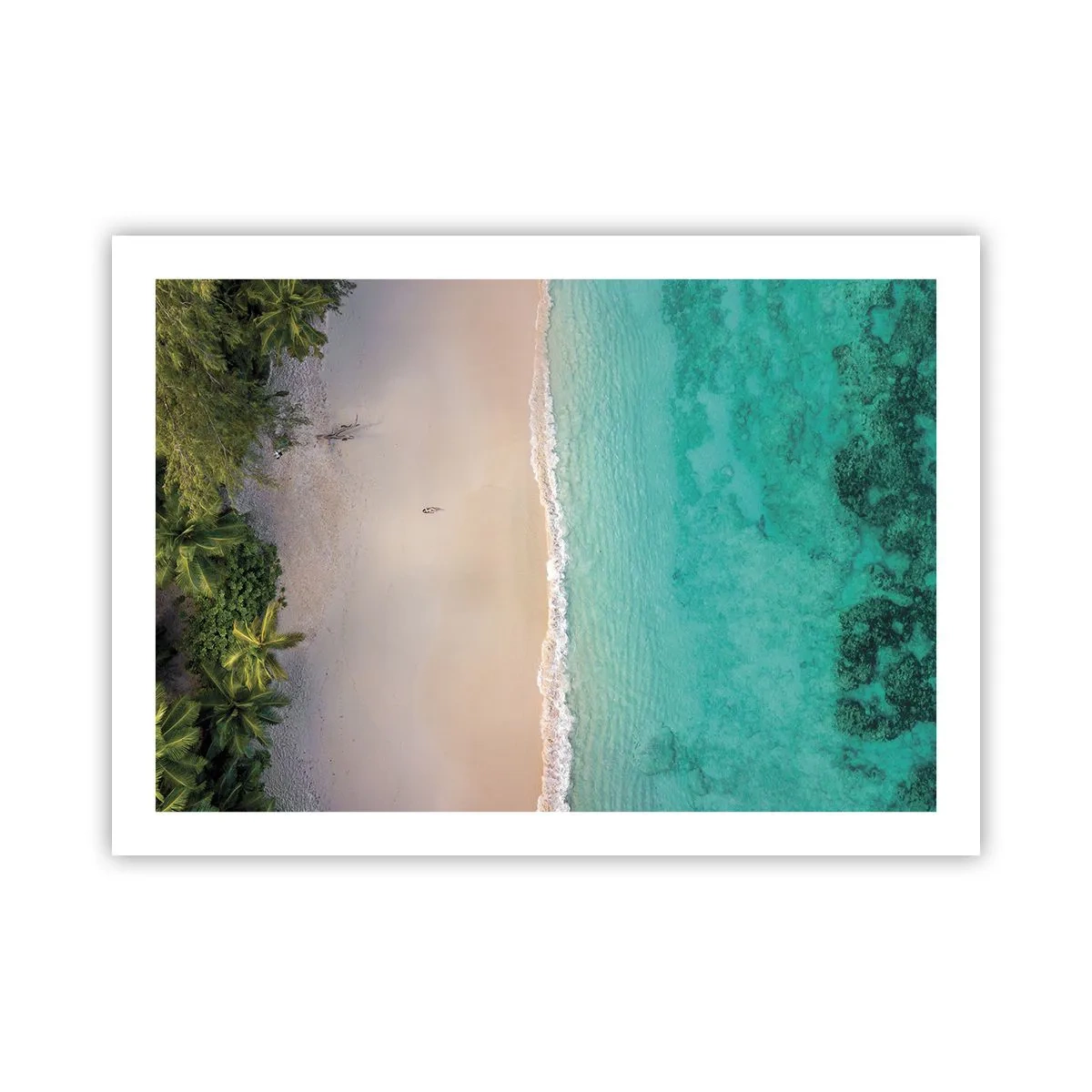 Poster - Plaja din paradis - 70x50 cm