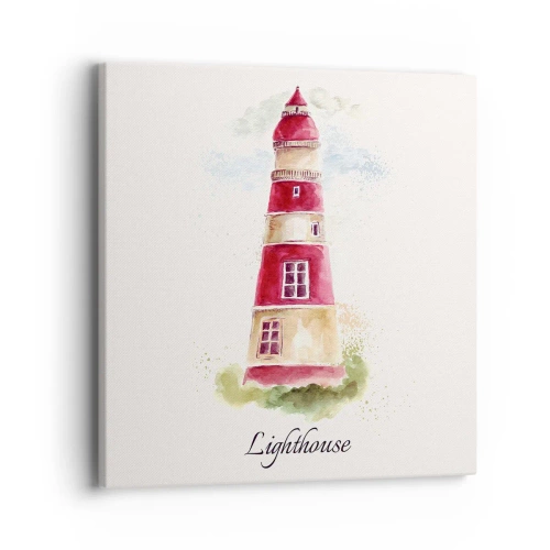 Tablou pe pânză - Întotdeauna vreme bună - 40x40 cm