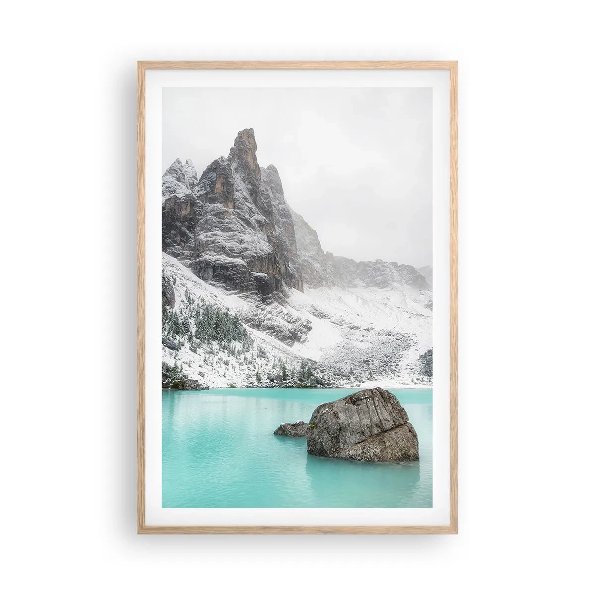 Poster în ramă de stejar deschis - De veghe - 61x91 cm