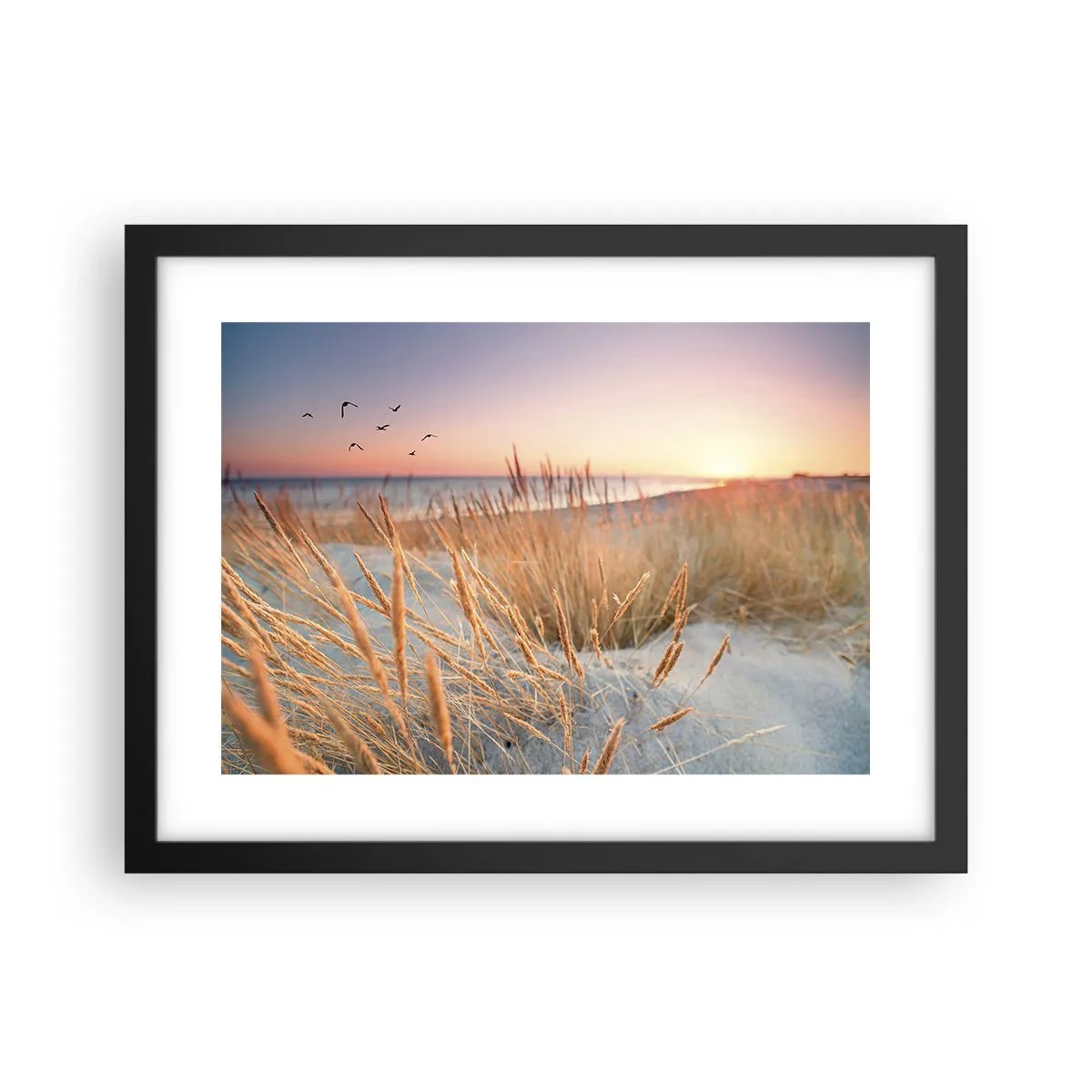 Poster în ramă neagră - Cântec de leagăn baltic - 40x30 cm