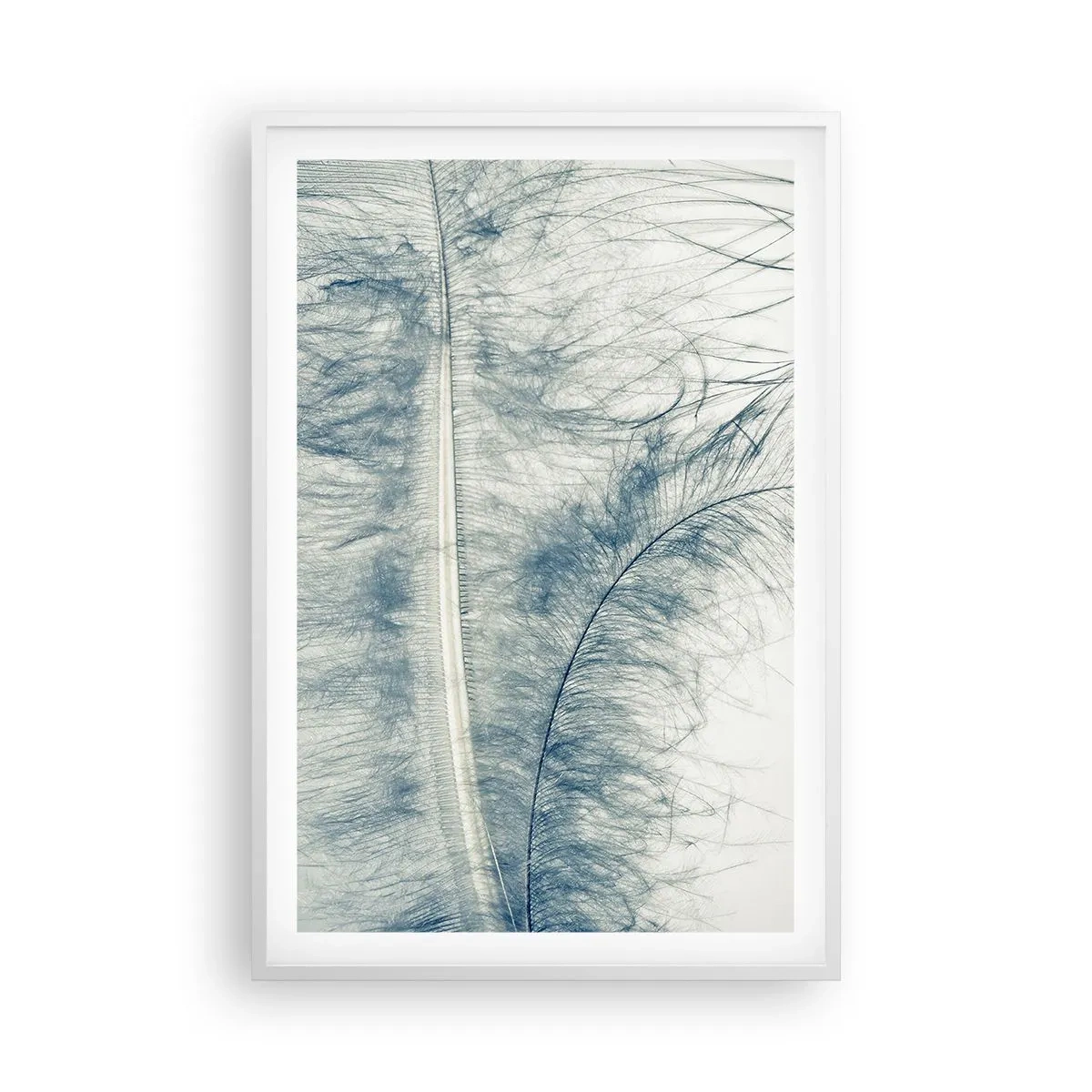 Poster în ramă albă - Șoapta naturii - 61x91 cm