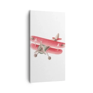 Tablou pe pânză - Gata pentru zboruri la mare înălțime - 55x100 cm