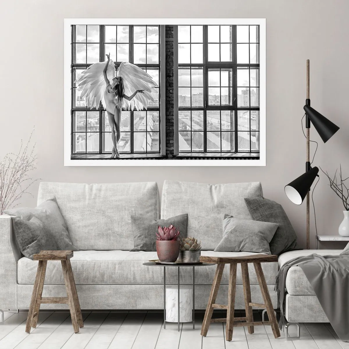 Poster - Orașul îngerilor dansatori? - 100x70 cm