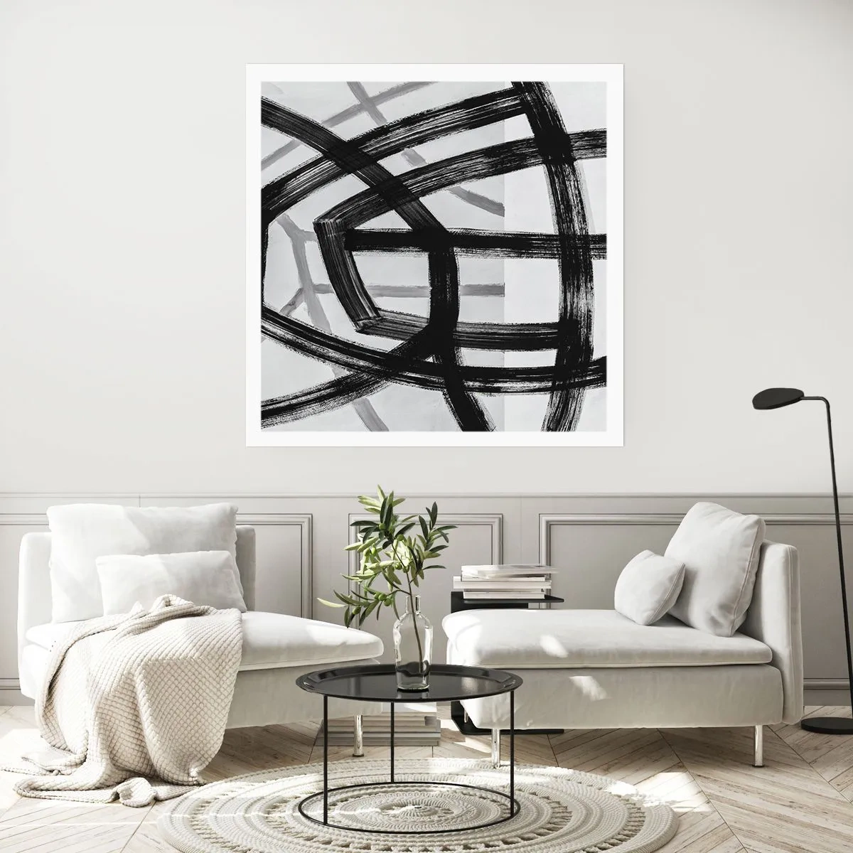 Poster - Construind adâncimea - 50x50 cm