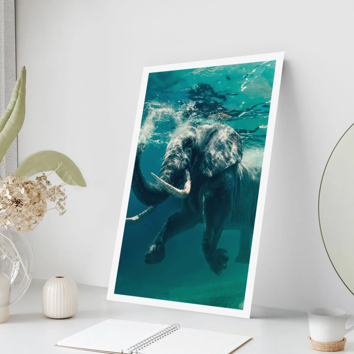Poster - Tuturor le place să înoate - 50x70 cm