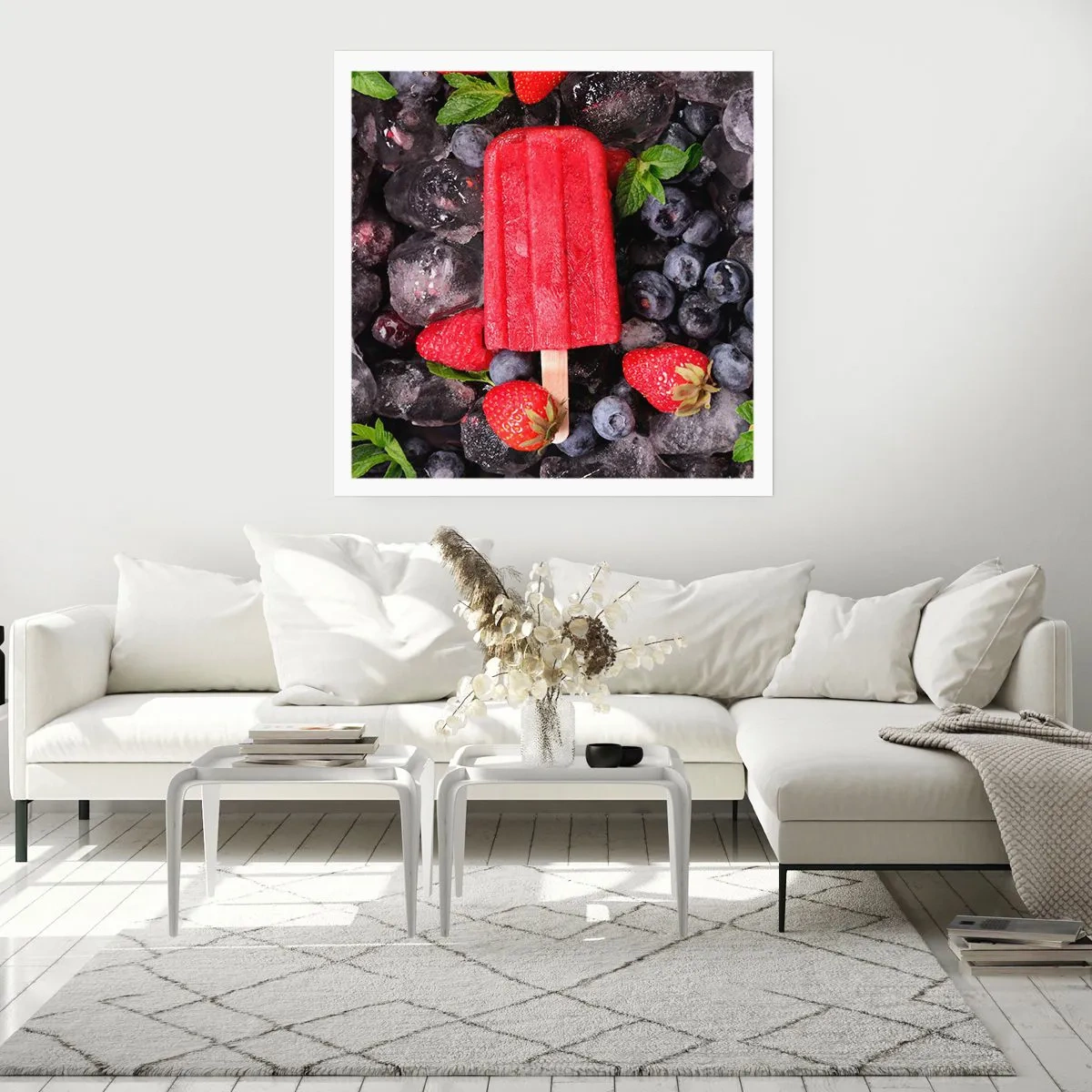 Poster - Umbra unei veri fierbinți - 50x50 cm