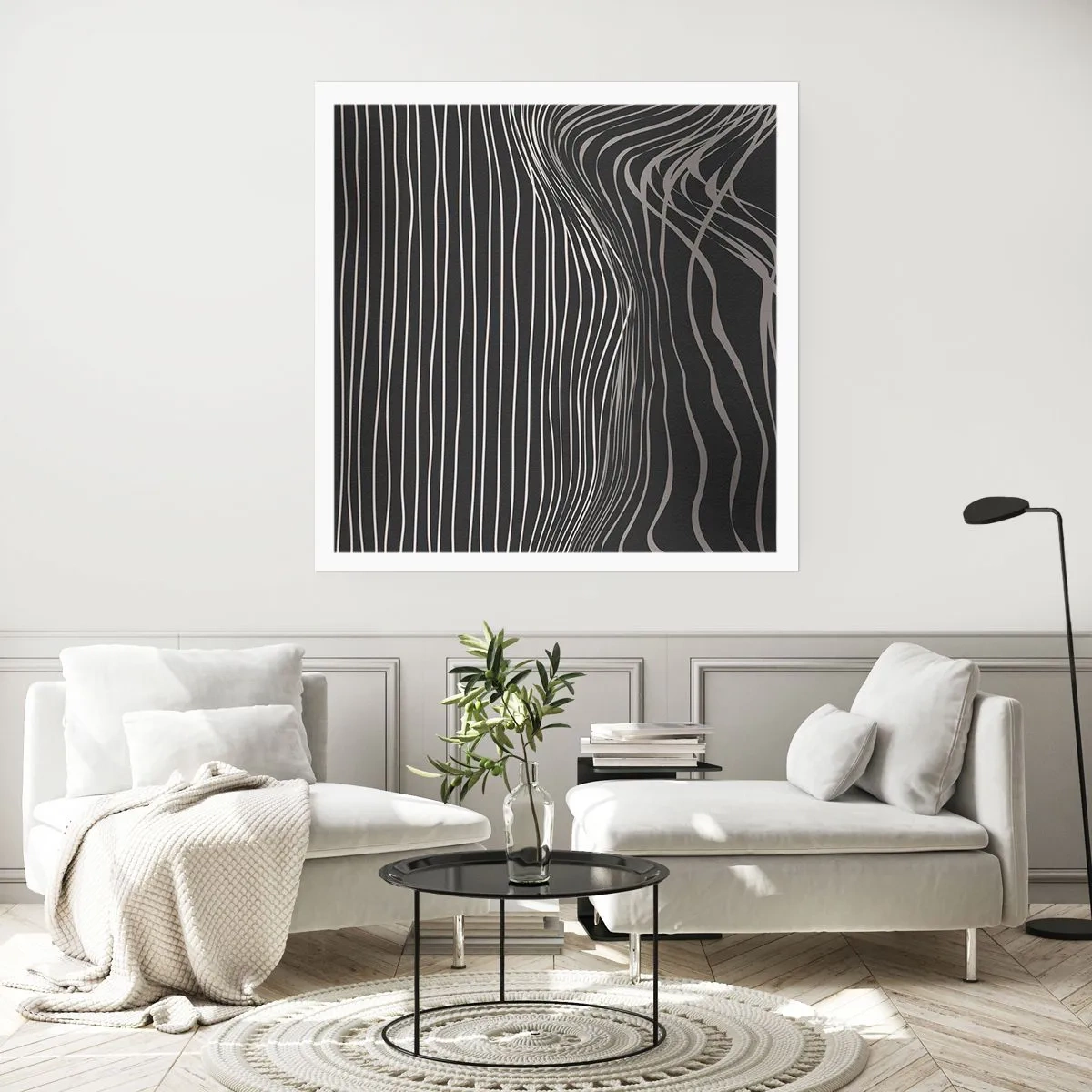 Poster - Ritm și accent - 60x60 cm