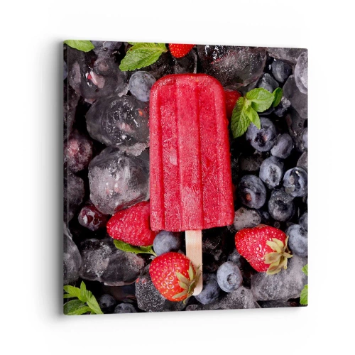 Tablou pe pânză - Umbra unei veri fierbinți - 40x40 cm