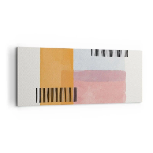 Tablou pe pânză - Din colț în colț - 100x40 cm