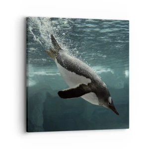 Tablou pe pânză - Bun venit în lumea mea - 30x30 cm