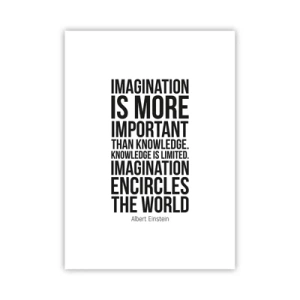 Poster - Einstein despre puterea imaginației - 50x70 cm