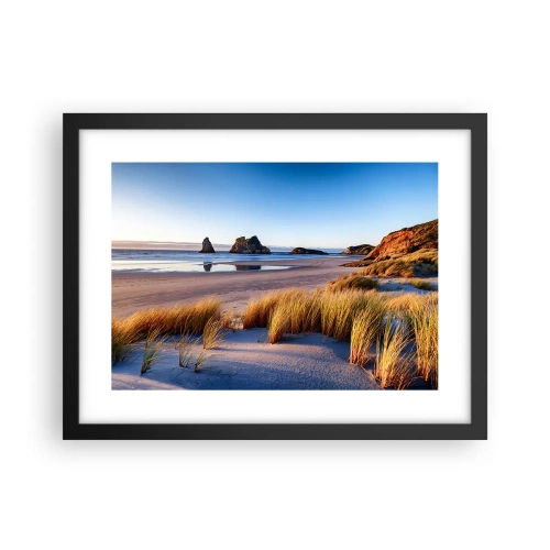 Poster în ramă neagră - Pentru cei care caută pacea - 40x30 cm