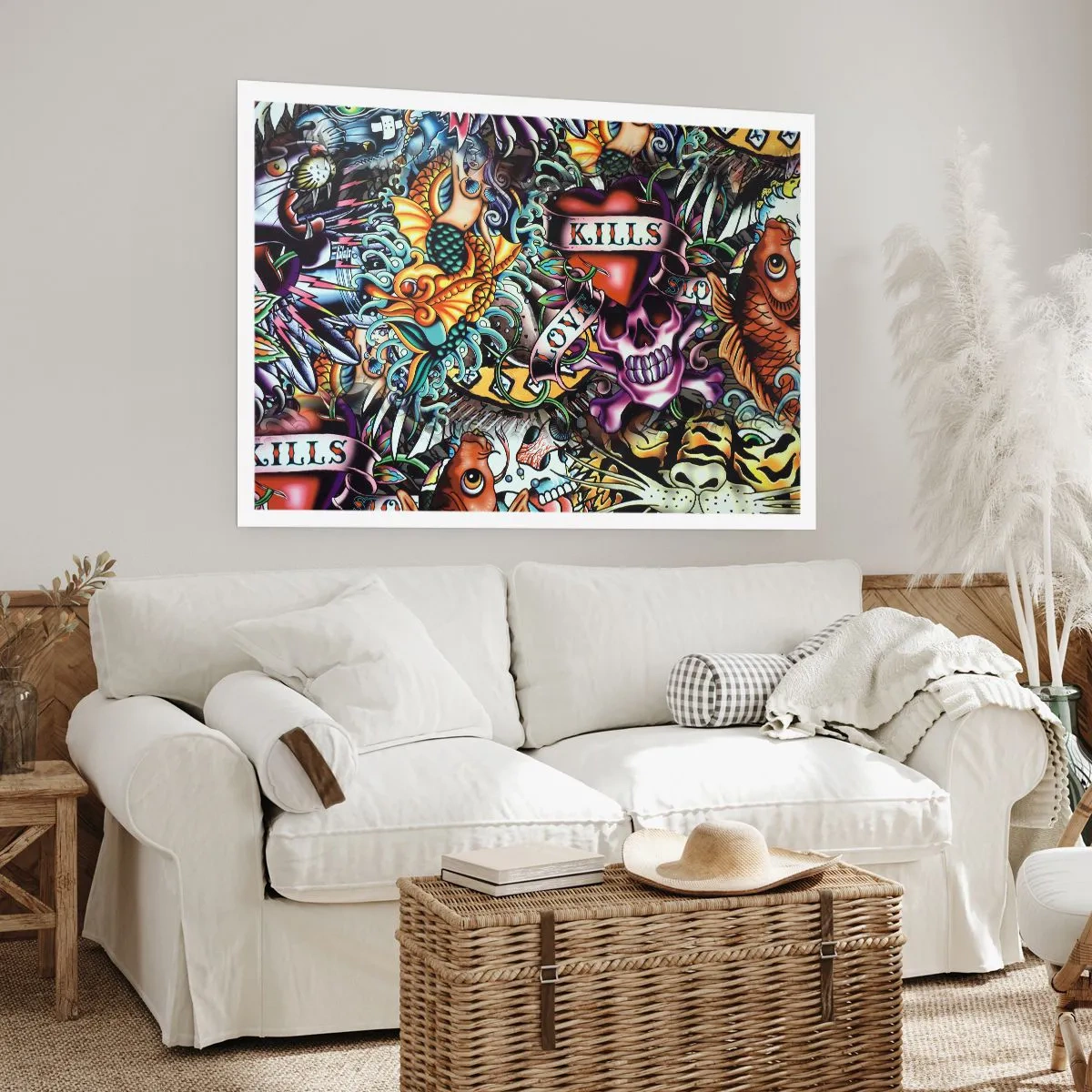 Poster - Visul unui artist tatuator - 40x30 cm