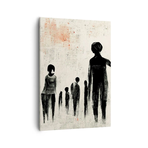 Tablou pe pânză - Împotriva singurătății - 50x70 cm