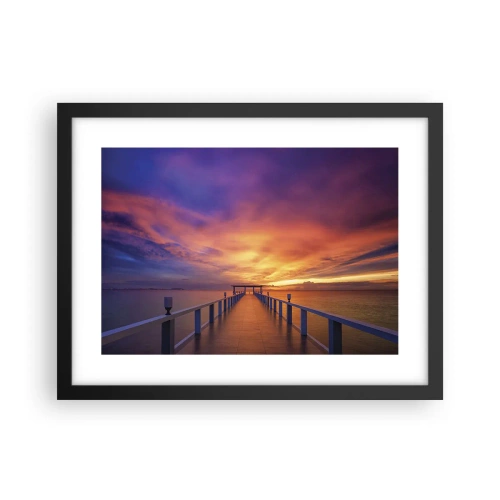 Poster în ramă neagră - Fără sfârșit - 40x30 cm