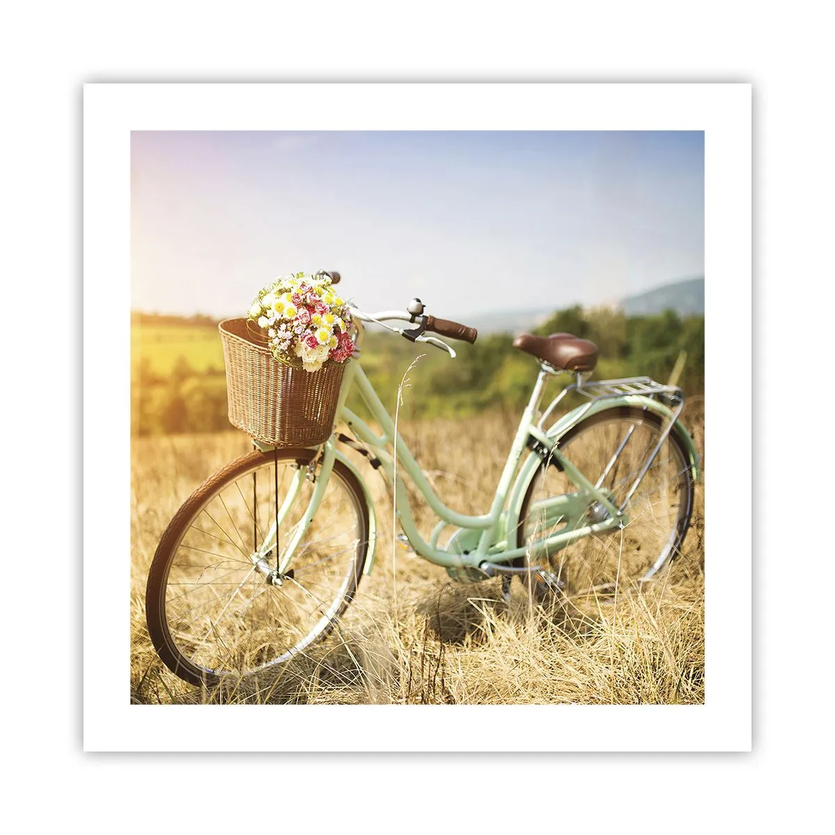 Poster - Mă odihnesc aici un pic - 50x50 cm