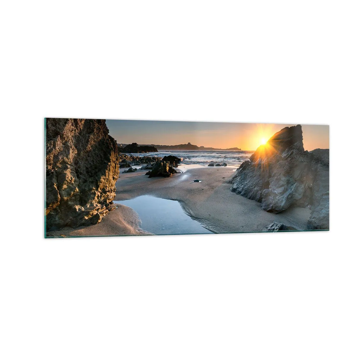 Tablou pe sticlă - Neatinse de mâna omului - 140x50 cm