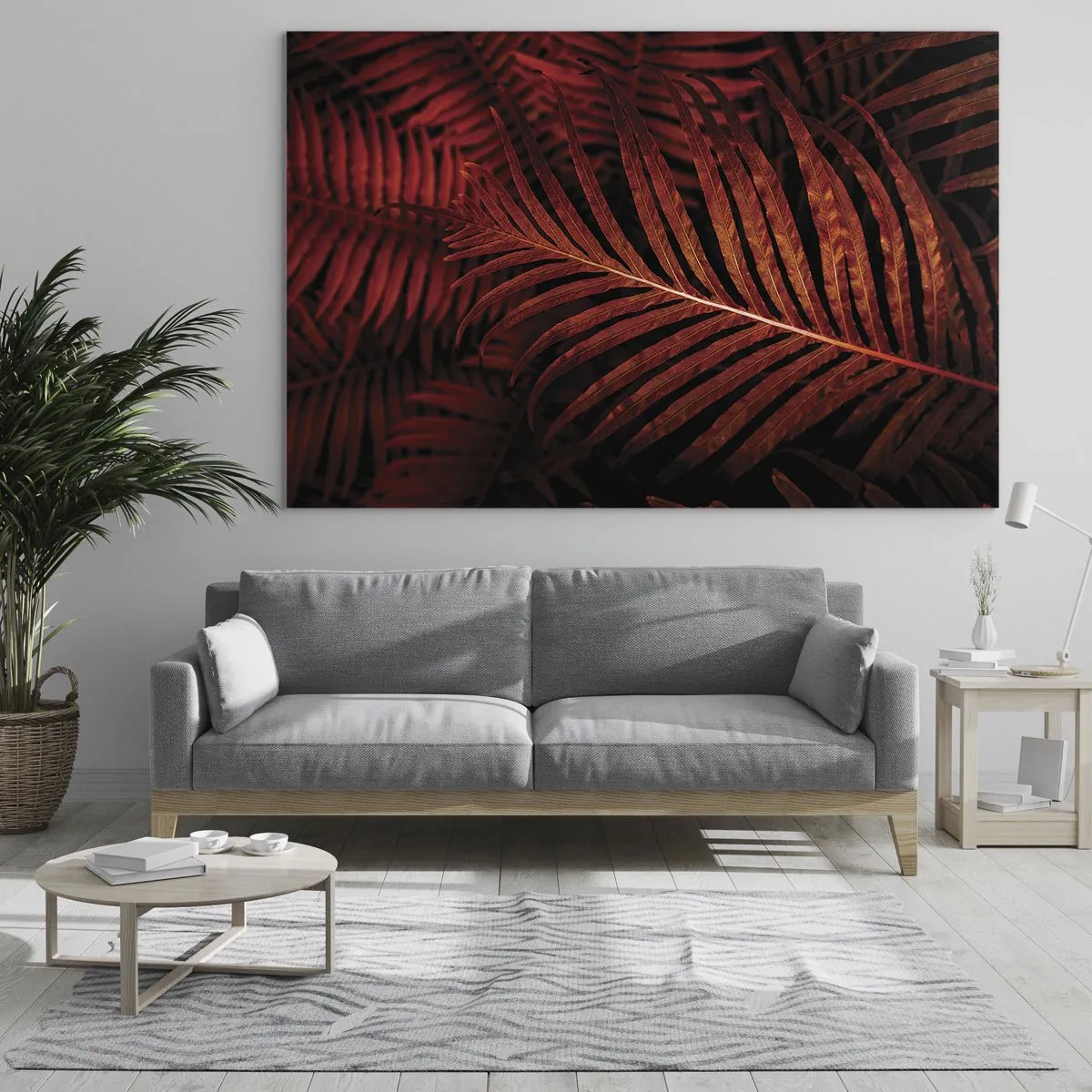 Tablou pe sticlă - Ardoarea vieții - 100x70 cm
