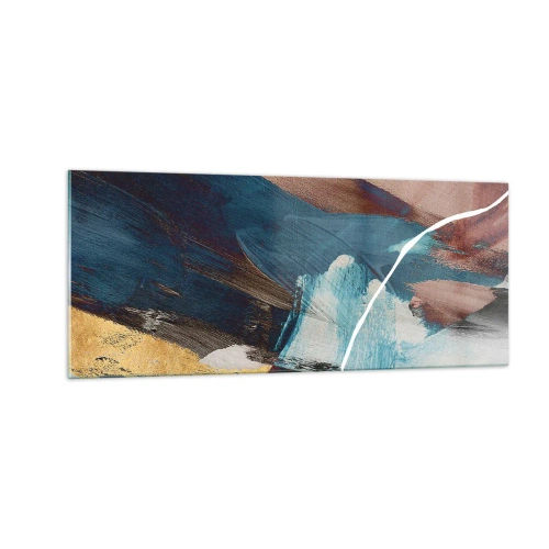 Tablou pe sticlă - Cu fler și energie - 100x40 cm